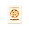 Dumplings Funny Retirement Card