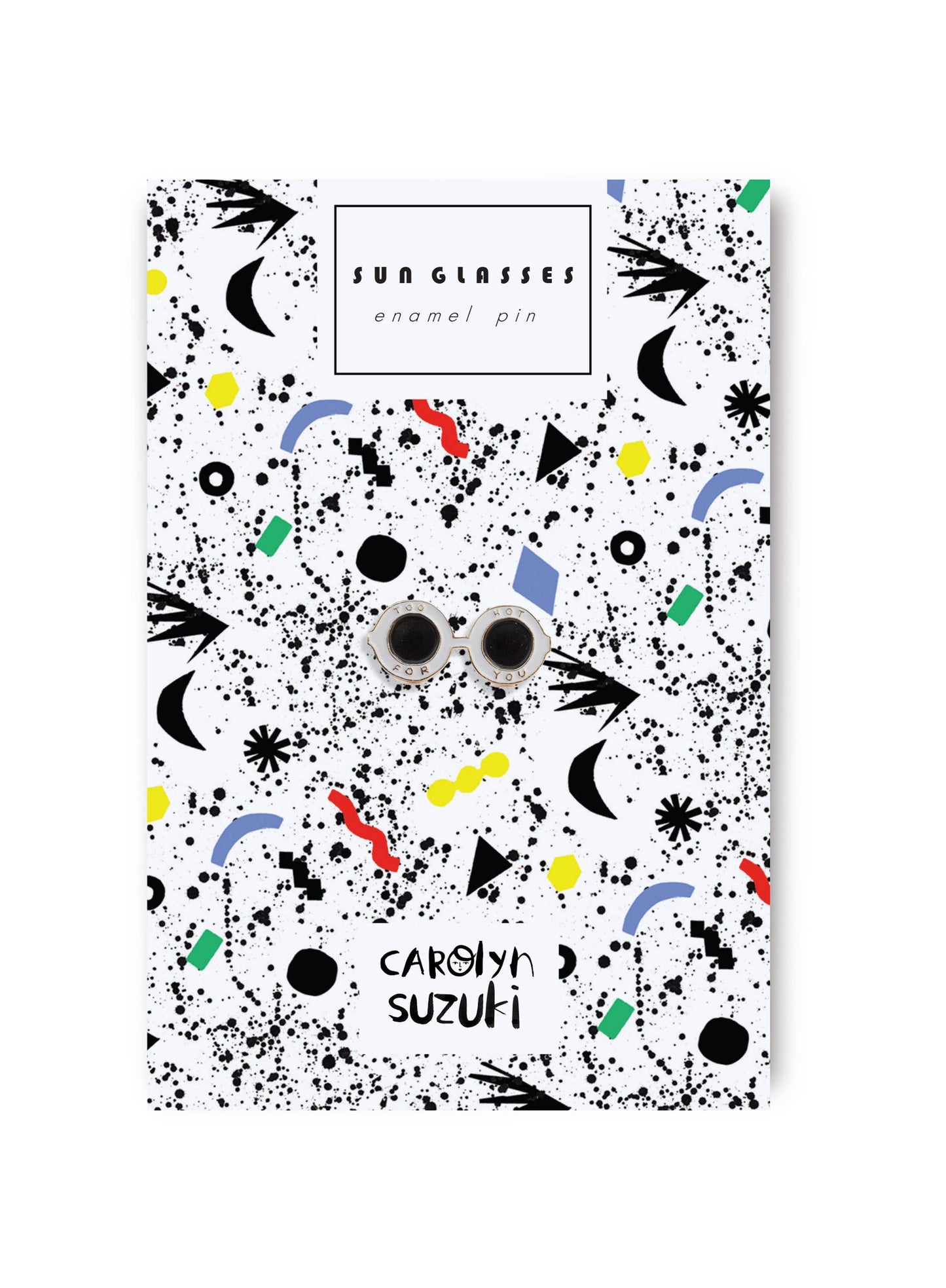 Sunglasses Enamel Pin