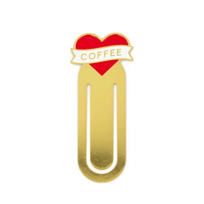 Heart Coffee Bookmark