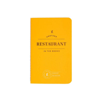 Restaurant Experience Journal/Diary