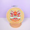 Lunar New Year Lion Counted Cross Stitch Kit