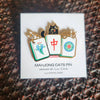 3 COOL CATS MAHJONG PIN