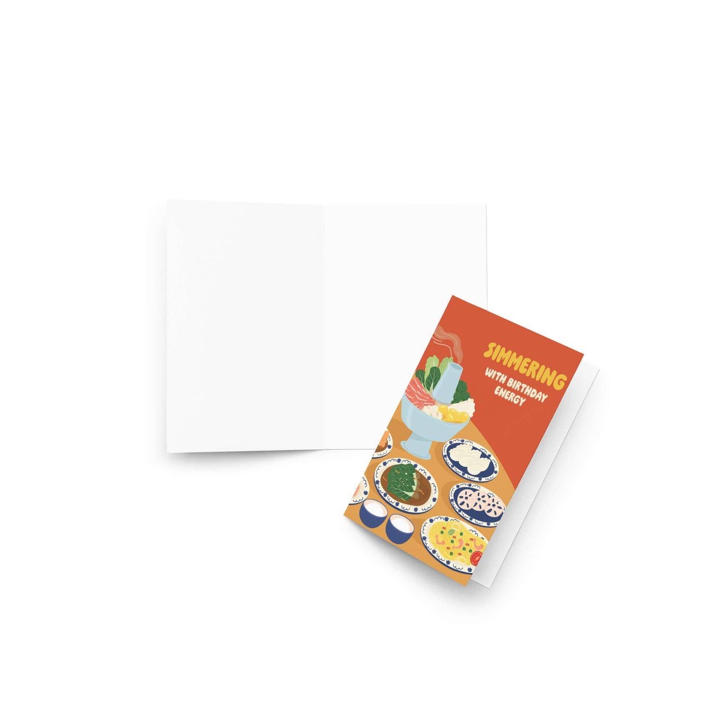 Hot Pot Simmering Birthday Card