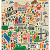 Cartoon Map 500 pc Puzzle