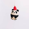 Panda Felt Ornament
