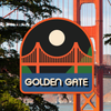 Golden Gate San Francisco Sticker