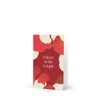 Red & Gold Gingko Wedding Card