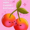 Cherry Birthday Card