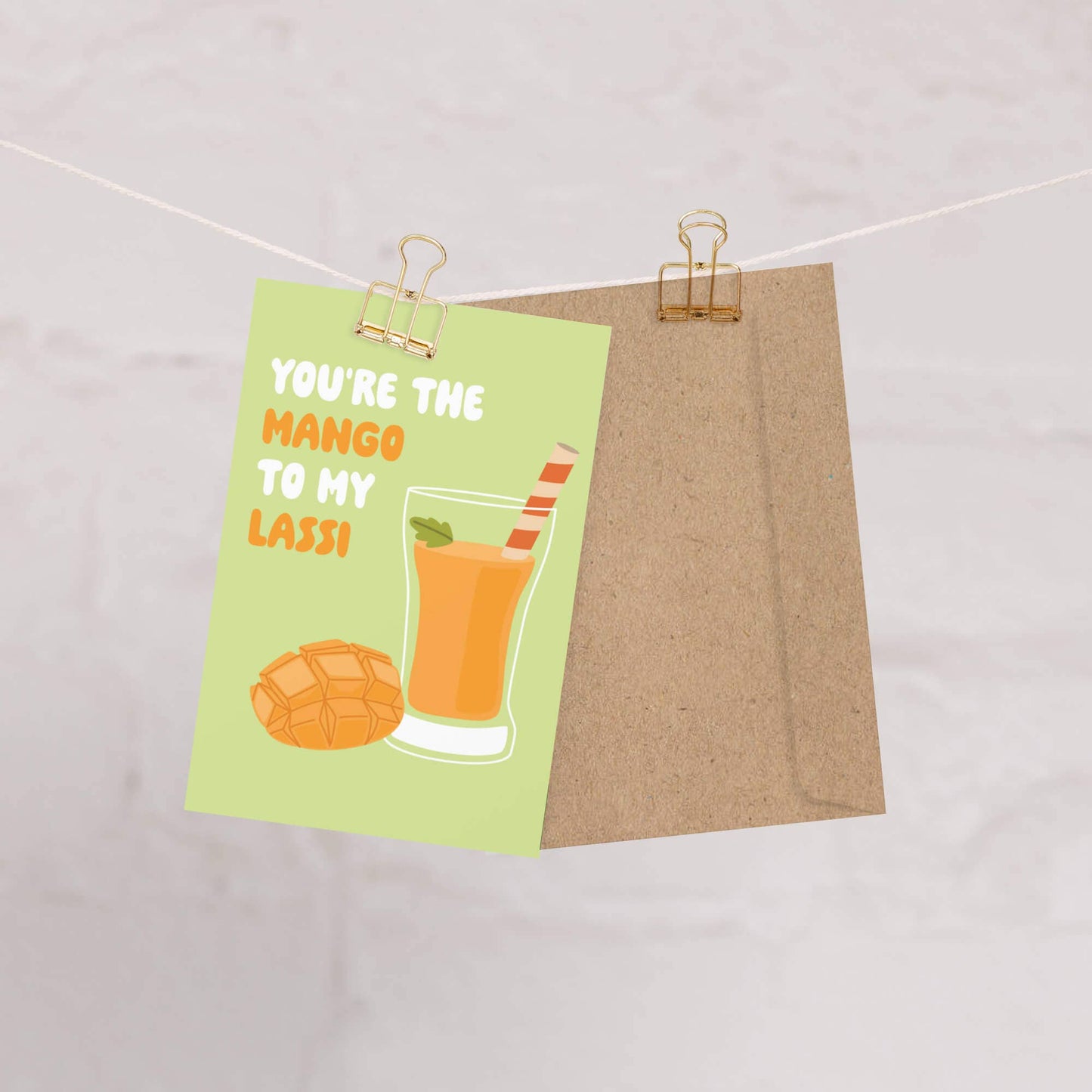 Mango to My Lassi Greeting Card