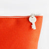 Embroidered Boat Pouch