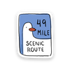 49 Mile Seagull San Francisco Sticker