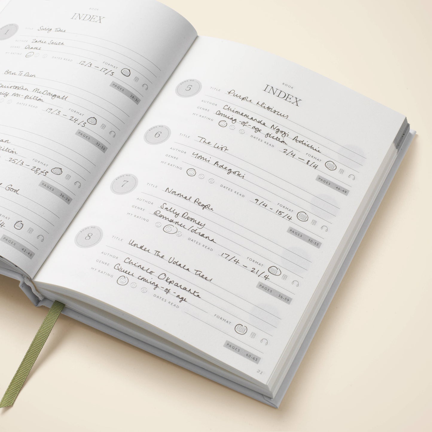Guided Reading Journal,Hardcover- Minhwa