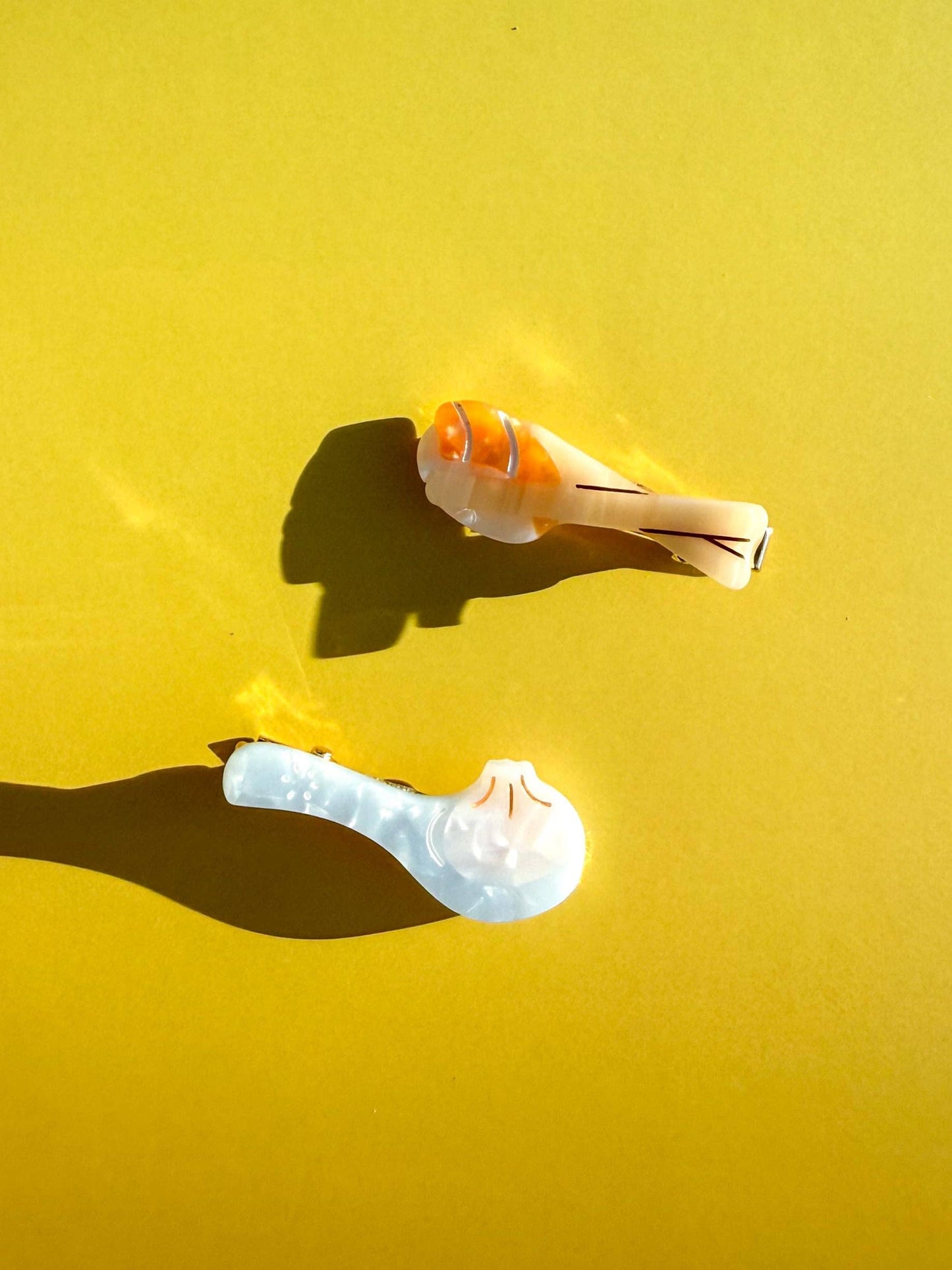 Mini Dim Sum Sushi Hair Clip Set