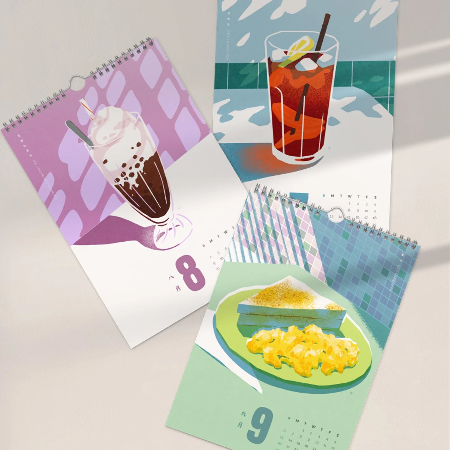 2026 Cha Chaan Teng Wall Calendar