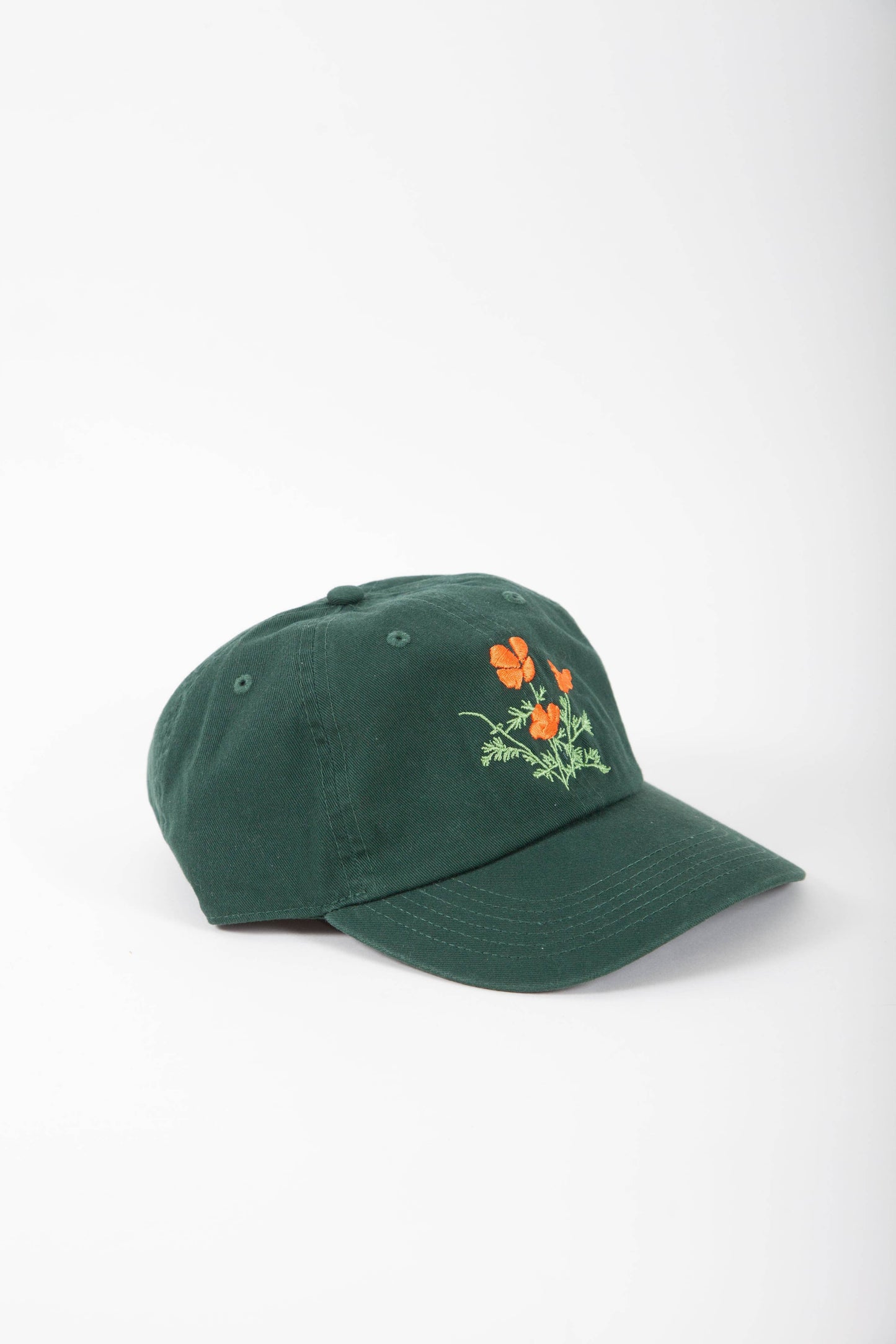 Poppy Cap - Dark Green