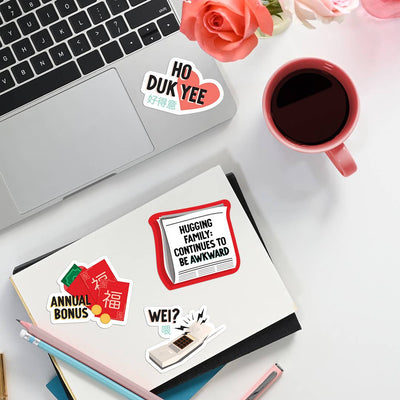 Wei vinyl Sticker