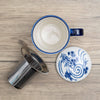 Koi Fish Tea Mug with Lid and Infuser