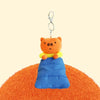 Miffy Sleeping Bag Plush Keychain