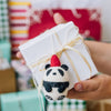 Panda Felt Ornament