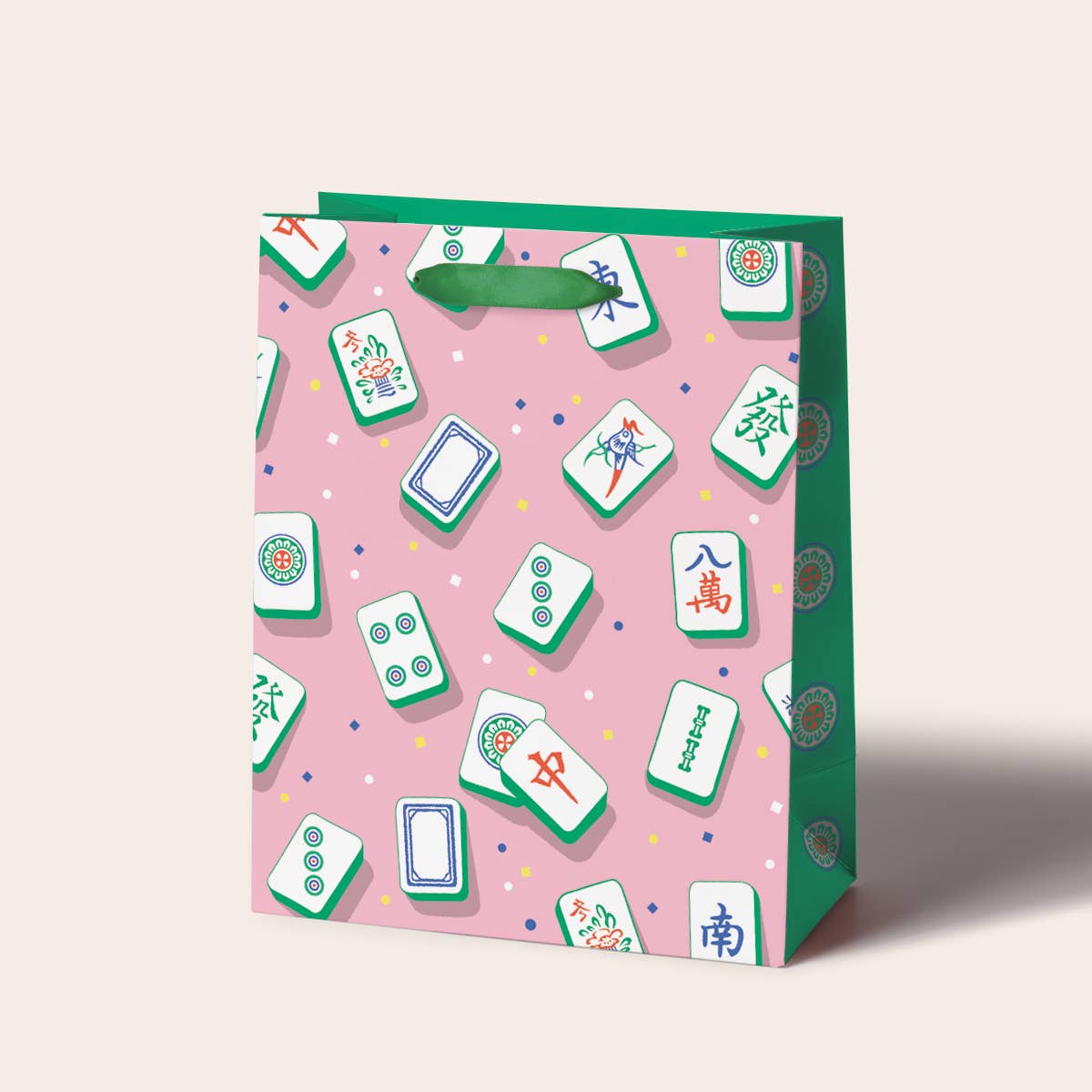 Mah Jong Pink Gift Bag