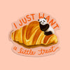 Croissant Panda Treat Sticker