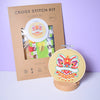 Lunar New Year Lion Counted Cross Stitch Kit