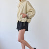 Stand Collar Button Jacket