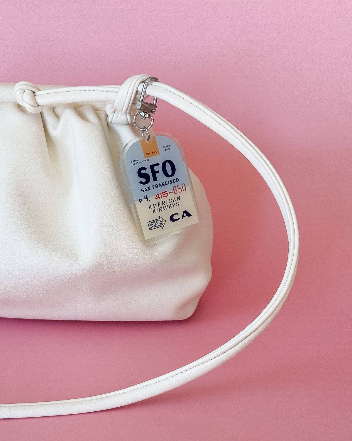 SFO Luggage Tag Keychain