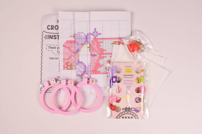 Strawberry Sweet Triple Cross Stitch Box