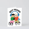 Best Friends Kids Greetings Card