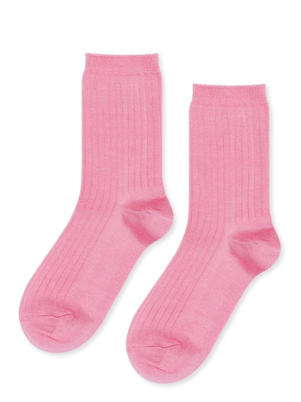 Essential Rib Trouser Crew - Pink