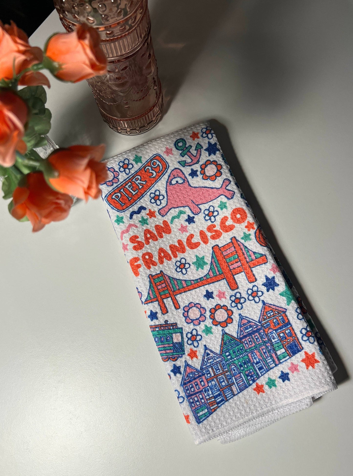 San Francisco Tea Towel
