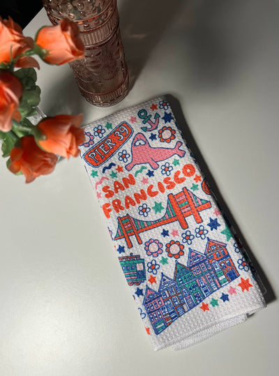 San Francisco Tea Towel