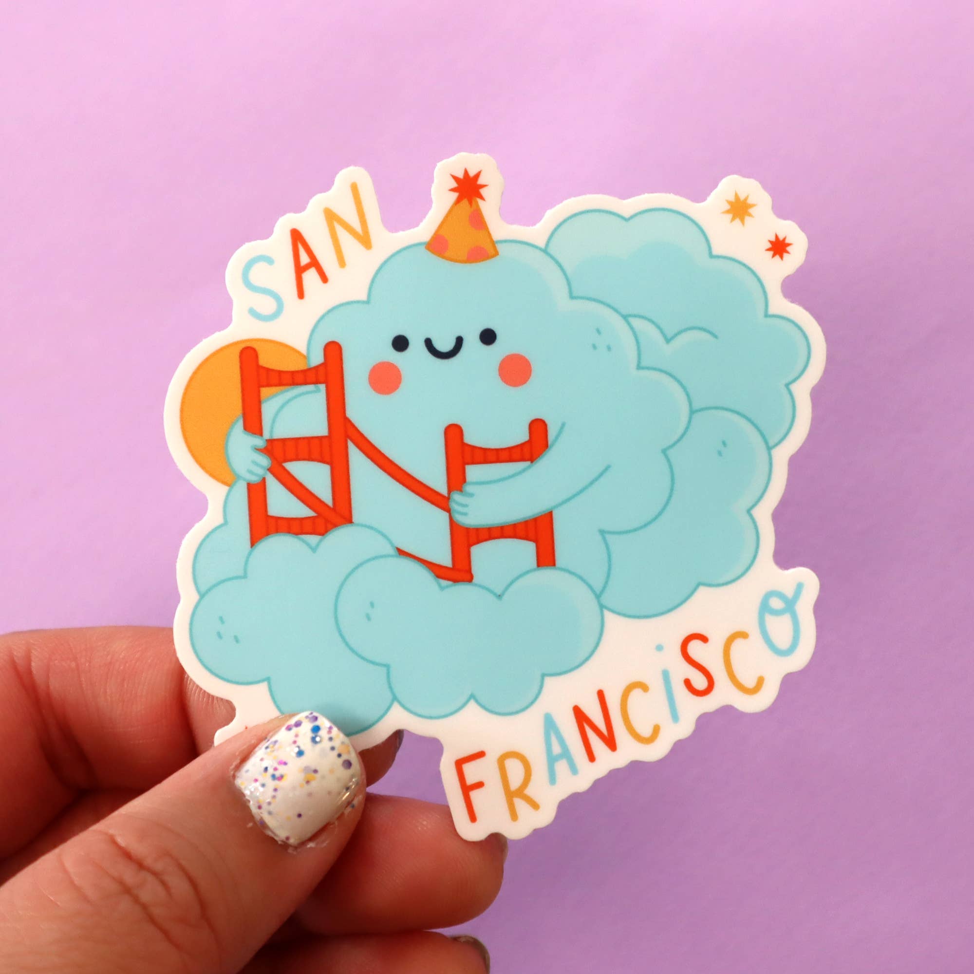 Karl the Fog Sticker – On Waverly
