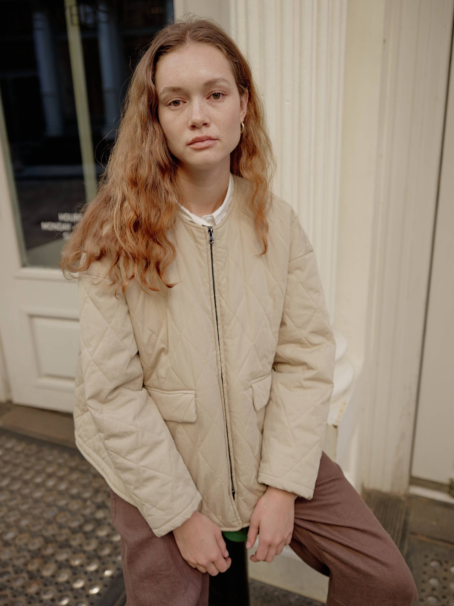 The Greta Jacket | Oversized Quilted Jacket with Drawstrings