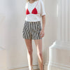 Caviar Print Bikini Graphic Tee