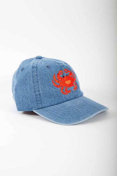 Kids Crab Cap - Denim