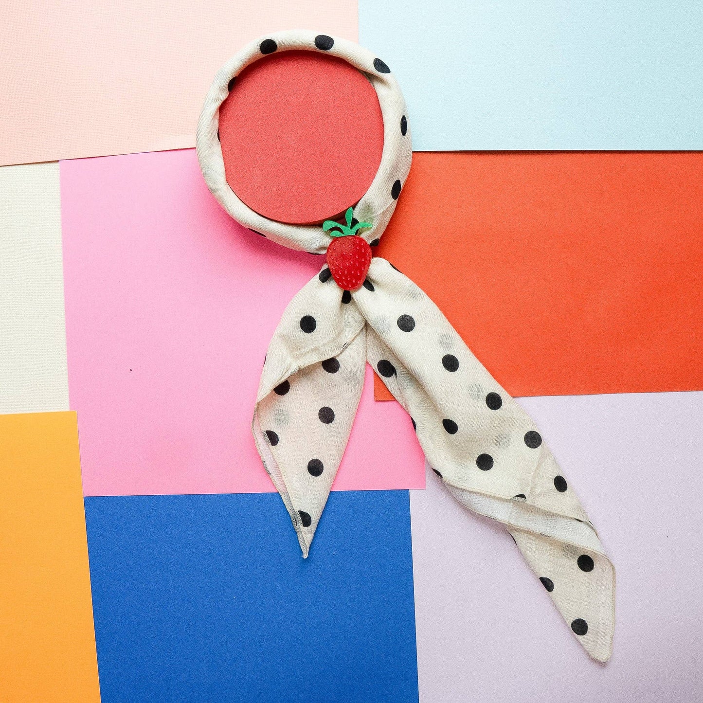 Strawberry Scarf Slide