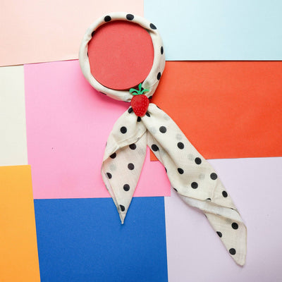 Strawberry Scarf Slide
