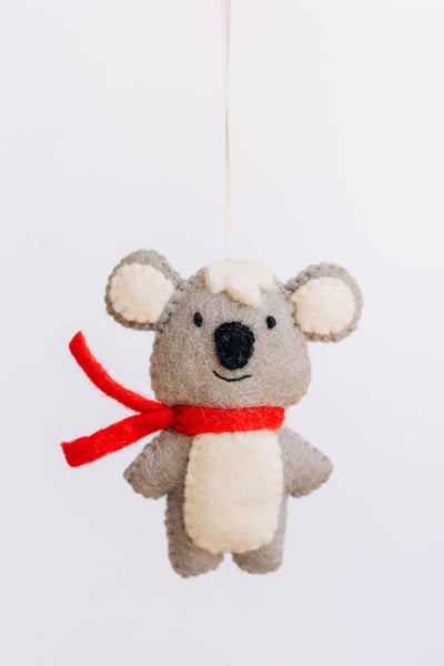 Koala Felt Ornament