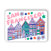 San Francisco Magnet Painted Ladies
