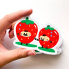 Strawberry Friends Sticker