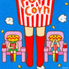 Popcorn Girl Print