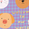 WELCOMING COMMITTEE - Baby Card