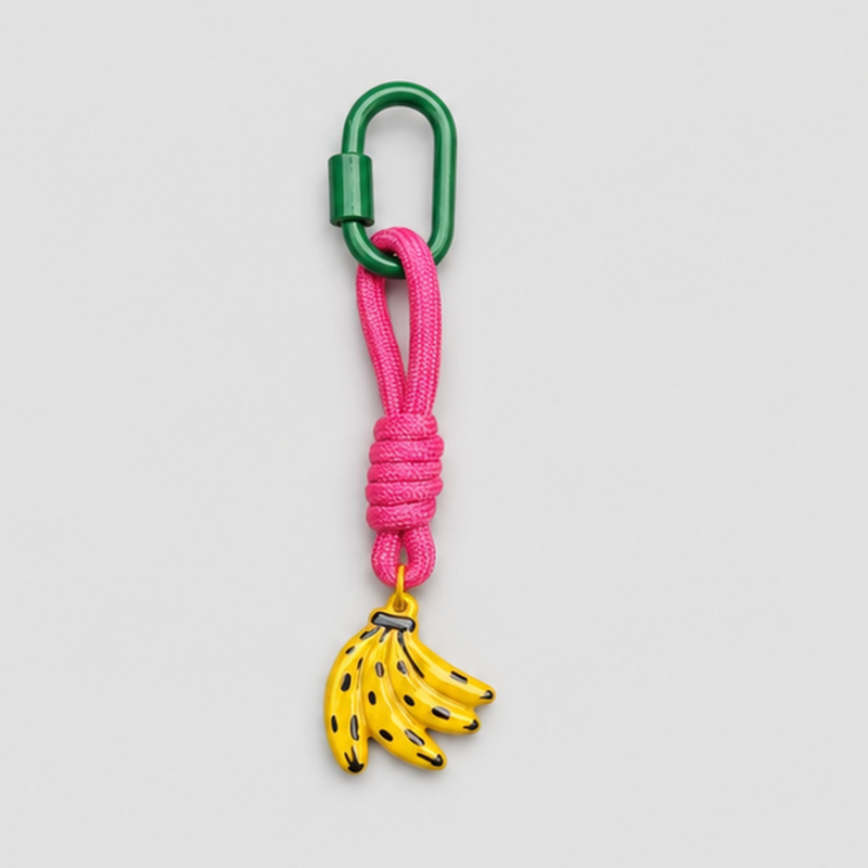 Tropical Pendant Bag Charm