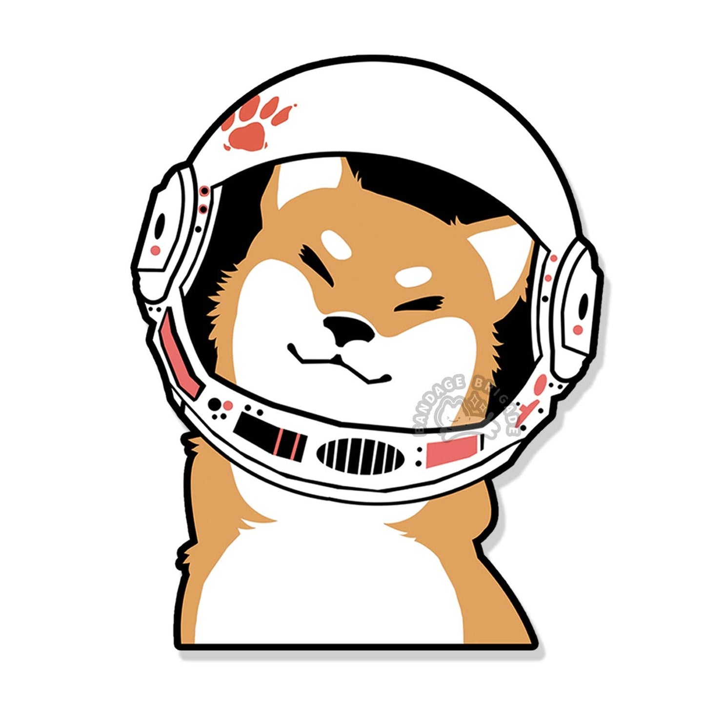 Astro Shiba Decal