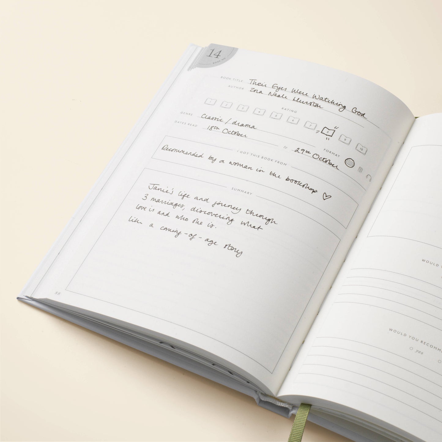Guided Reading Journal,Hardcover- Minhwa