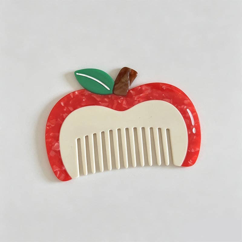 Fruit Shaped Acetate Comb