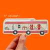 San Francisco MUNI Bus Sticker