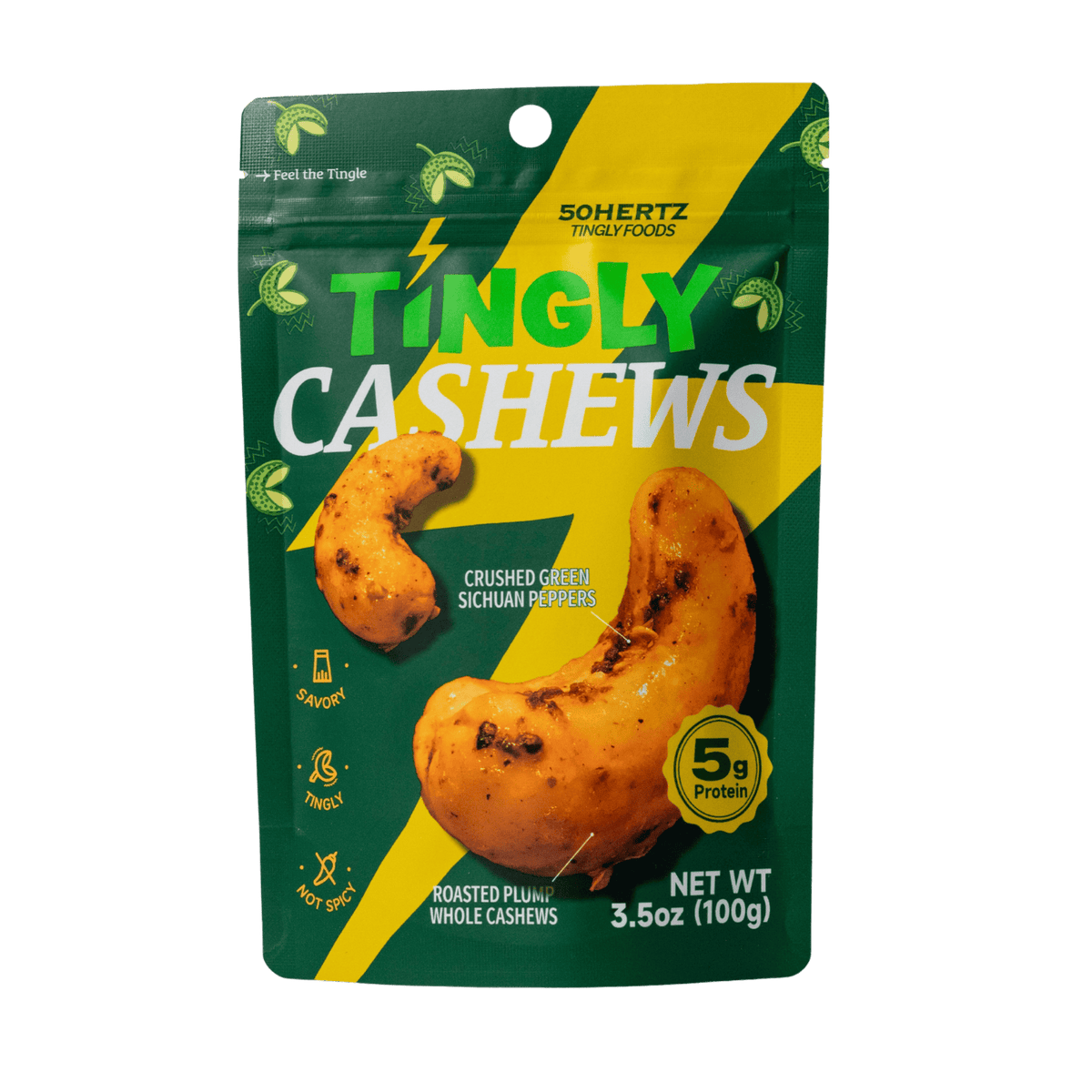 Tingly Sichuan Pepper Cashews – Sweet & Savory Gourmet Snack